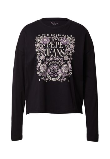 Pepe Jeans Maglietta 'LULU'  sambuco / nero