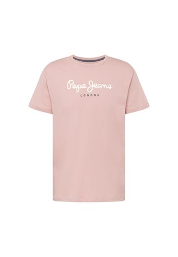 Pepe Jeans Maglietta 'EGGO'  rosa chiaro / bianco