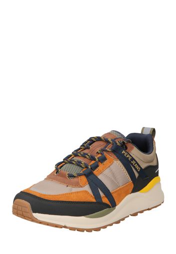 Pepe Jeans Sneaker bassa  camoscio / arancione / nero