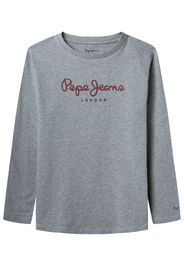 Pepe Jeans Maglietta 'HERMAN'  grigio sfumato / rosso / nero