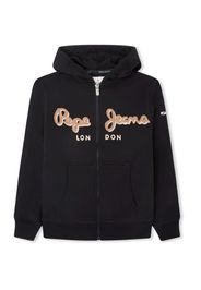 Pepe Jeans Giacca di felpa  crema / marrone chiaro / nero