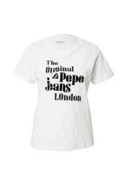 Pepe Jeans Maglietta 'PIA'  nero / bianco