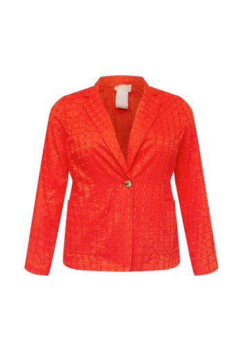 Persona by Marina Rinaldi Blazer 'CARTA'  rosso