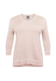 Persona by Marina Rinaldi Pullover 'ARCADIA'  rosa / bianco