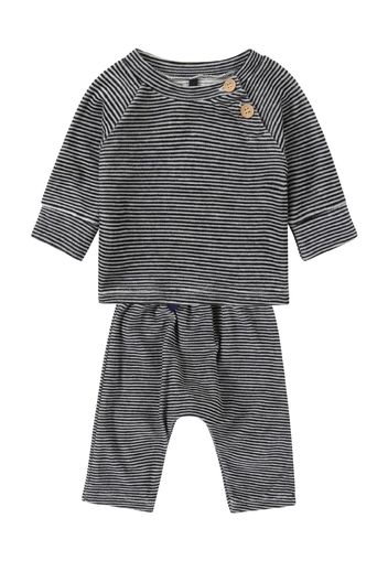 PETIT BATEAU Set 'ENSEMBLE'  blu scuro / bianco