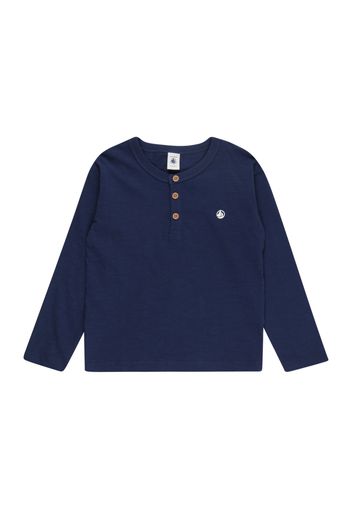 PETIT BATEAU Maglietta  blu scuro / bianco