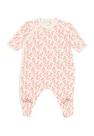 PETIT BATEAU Tutina / body per bambino 'DORS BIEN'  rosa antico / bianco