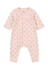 PETIT BATEAU Tutina / body per bambino  blu fumo / rosa pastello / bianco