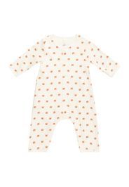 PETIT BATEAU Pigiama  caramello / bianco