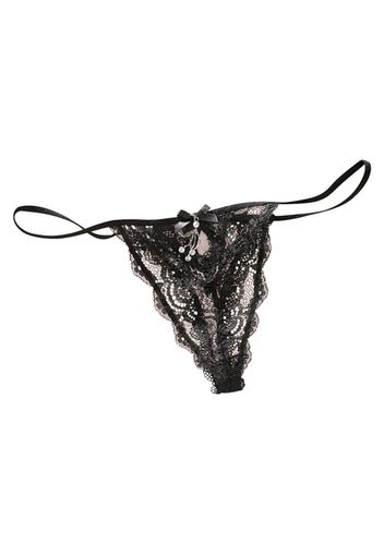 PETITE FLEUR GOLD String  nero