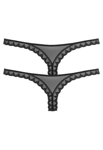 PETITE FLEUR GOLD String  nero