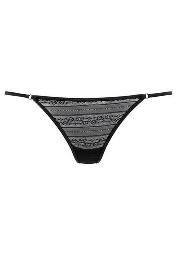 PETITE FLEUR GOLD String  nero