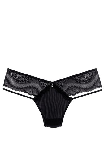 PETITE FLEUR GOLD String  nero