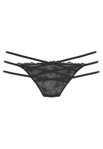 PETITE FLEUR GOLD String  nero