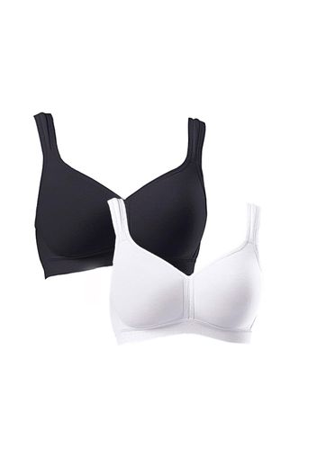 PETITE FLEUR Reggiseno  nero / bianco