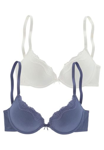 PETITE FLEUR Reggiseno  crema / blu