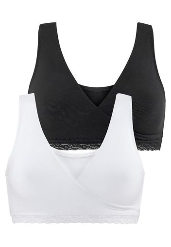 PETITE FLEUR Reggiseno  bianco / nero