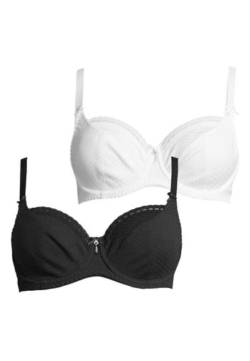 PETITE FLEUR Reggiseno  nero / bianco