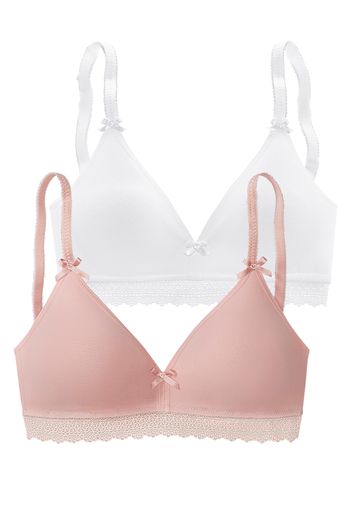 PETITE FLEUR Reggiseno  bianco / rosa