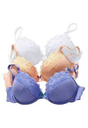 PETITE FLEUR Reggiseno  albicocca / bianco / blu