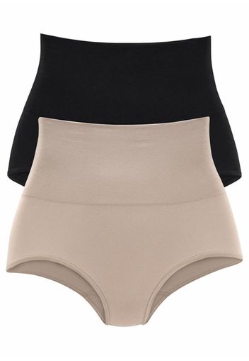 PETITE FLEUR Slip modellante  nudo / nero