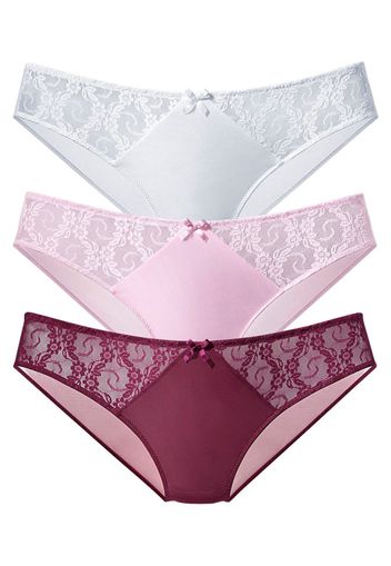 PETITE FLEUR Slip  mora / rosa / bianco