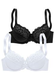 PETITE FLEUR Reggiseno  bianco / nero