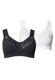 PETITE FLEUR Reggiseno  bianco / nero