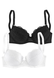 PETITE FLEUR Reggiseno  bianco / nero