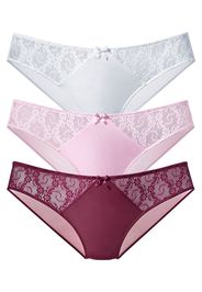 PETITE FLEUR Slip  mora / rosa / bianco