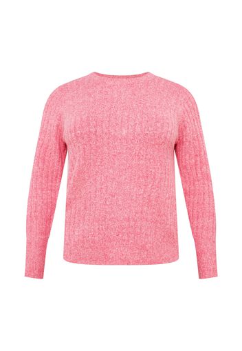 PIECES Curve Pullover 'NOVA'  rosa