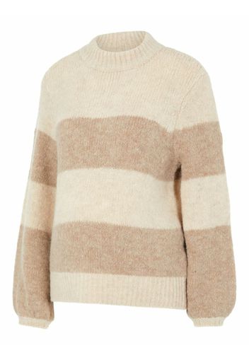 Pieces Maternity Pullover 'Fania'  beige / sabbia