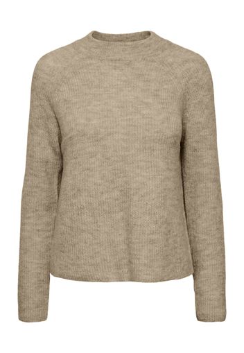 Pieces Petite Pullover 'Ellen'  greige