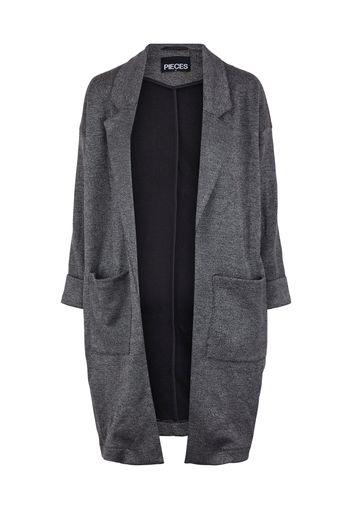 Pieces Petite Cappotto di mezza stagione 'DORITA'  grigio scuro