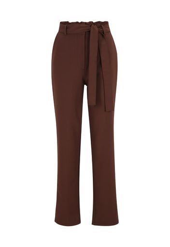 Pieces Tall Pantaloni 'BOSS'  marrone scuro