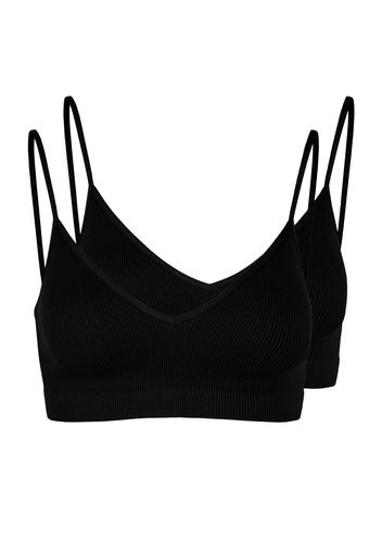 PIECES Reggiseno 'Symmi'  nero