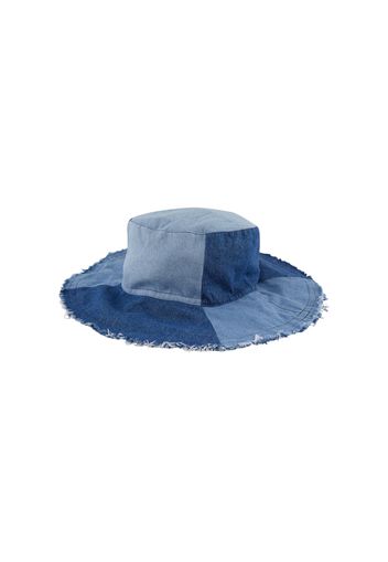 PIECES Cappello  blu scuro / blu denim