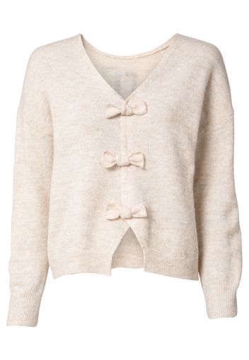 PIECES Pullover 'FLOSS'  beige