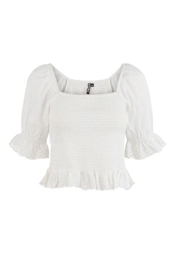 PIECES Top 'Sia'  bianco