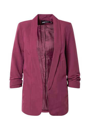 PIECES Blazer 'Boss'  rosso violaceo