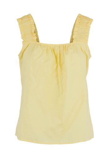 PIECES Top  giallo