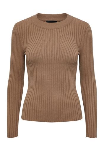 PIECES Pullover 'Crista'  marrone