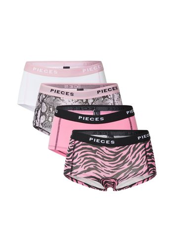 PIECES Panty  rosa / bianco / nero