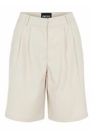 PIECES Pantaloni con pieghe  beige