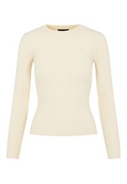 PIECES Pullover 'Crista'  crema