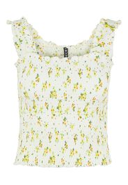 PIECES Top 'TAYLIN'  beige / giallo / verde