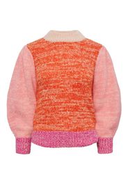 PIECES Pullover 'Felisia'  beige chiaro / arancione sfumato / rosa / rosa sfumato