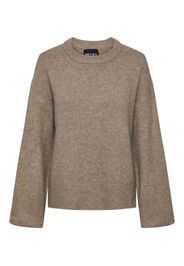 PIECES Pullover 'TULLE'  broccato