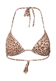 PIECES Top per bikini 'BAOMI'  marrone / marrone chiaro / marrone scuro