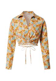 Pimkie Camicia da donna 'SABIBI'  arancione chiaro / blu chiaro / ruggine / crema